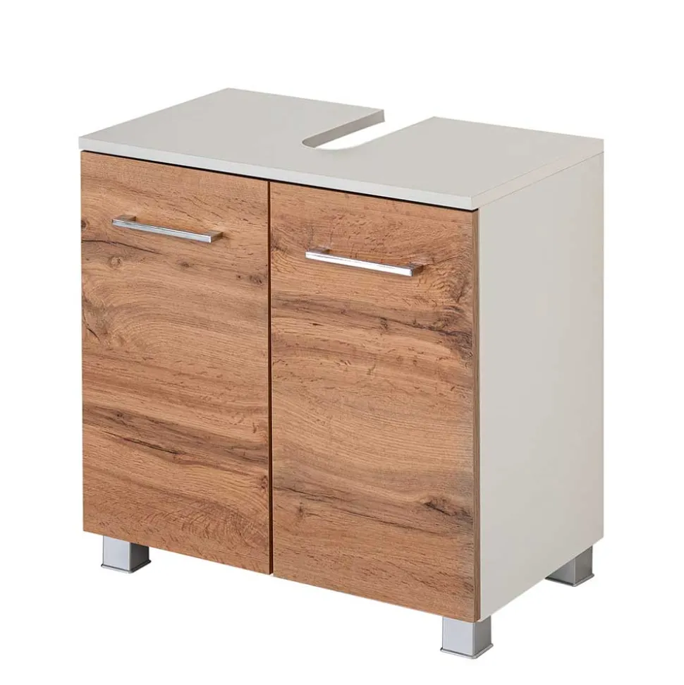 60x54x35 Unterbeckenschrank mit Doppeltür - Tonra