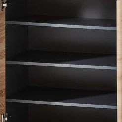 80x107x38 Vertiko für Schuhe in Wildeiche Optik - Kuetra