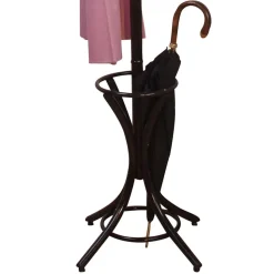 53x184x53 Vintage Garderobenständer in Braun - Suncato