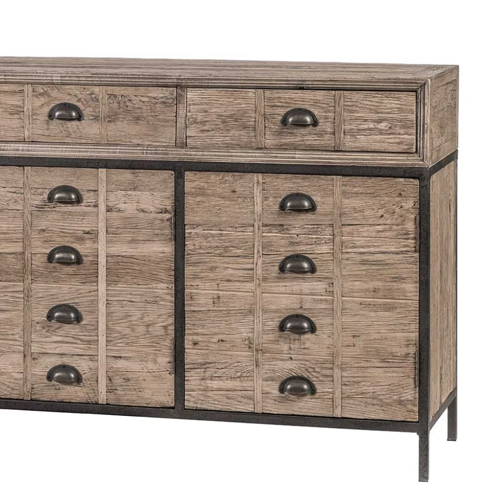 160x85x45 Vintage Sideboard aus Recyclingholz - Uvolph