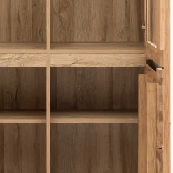 108x199,5x40 Vitrinenschrank 4-türig - Nelenia