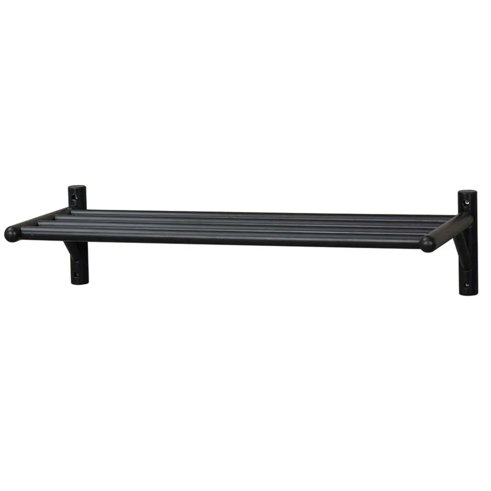 80x19x33 Wandboard für Schuhe in Schwarz - Evlinu