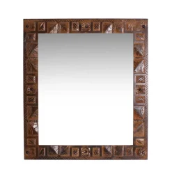 68x79x8 Wandspiegel im Kolonialstil - Solapura