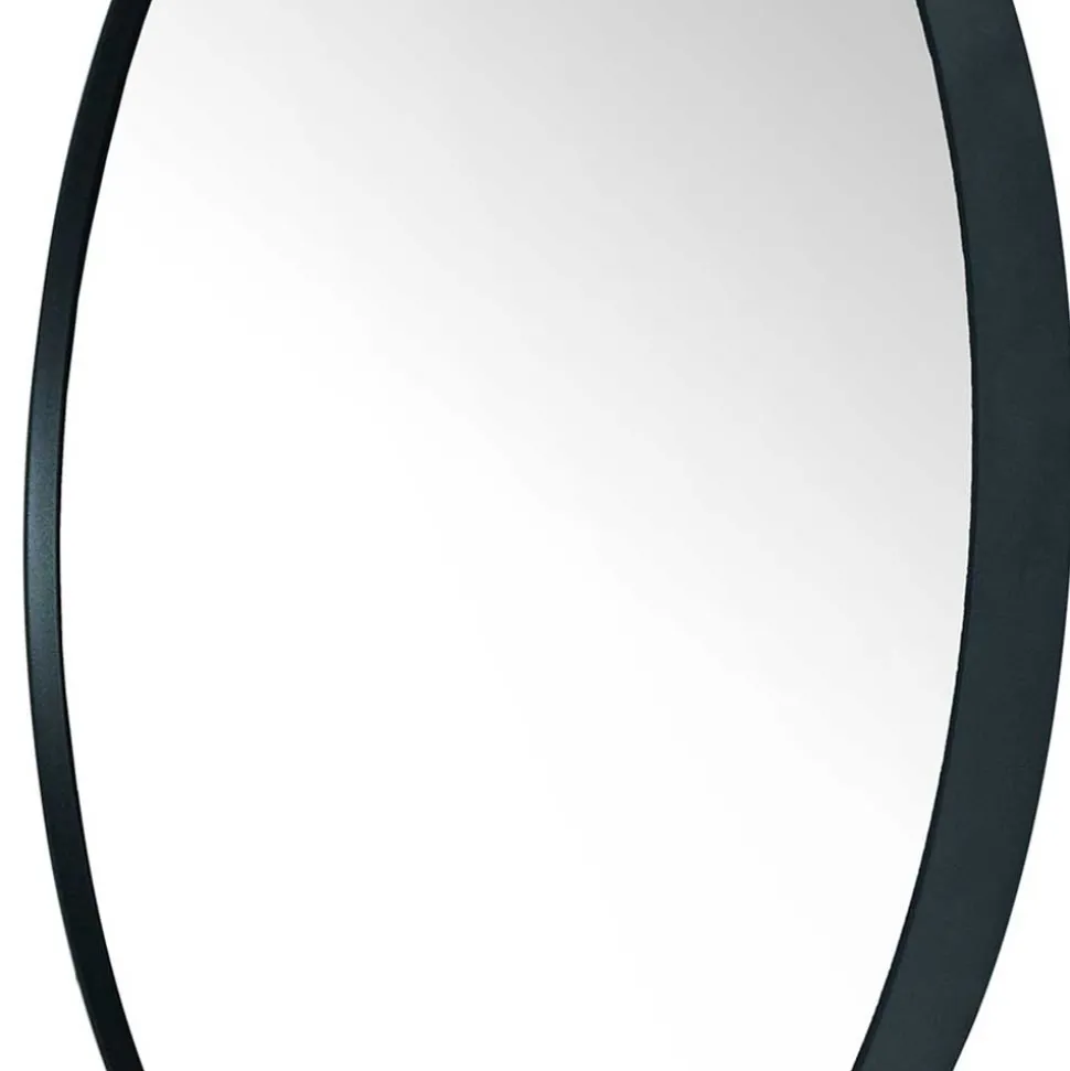 60x80x5 Wandspiegel in ovaler Form - Lonza