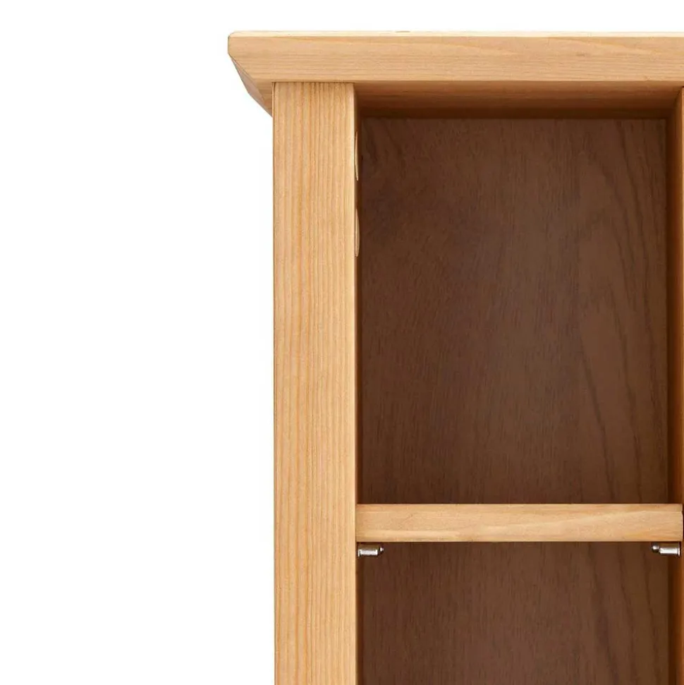 60x65x30 Waschbeckenunterschrank aus Massivholz - Akzinad