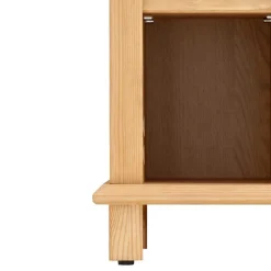 60x65x30 Waschbeckenunterschrank aus Massivholz - Akzinad