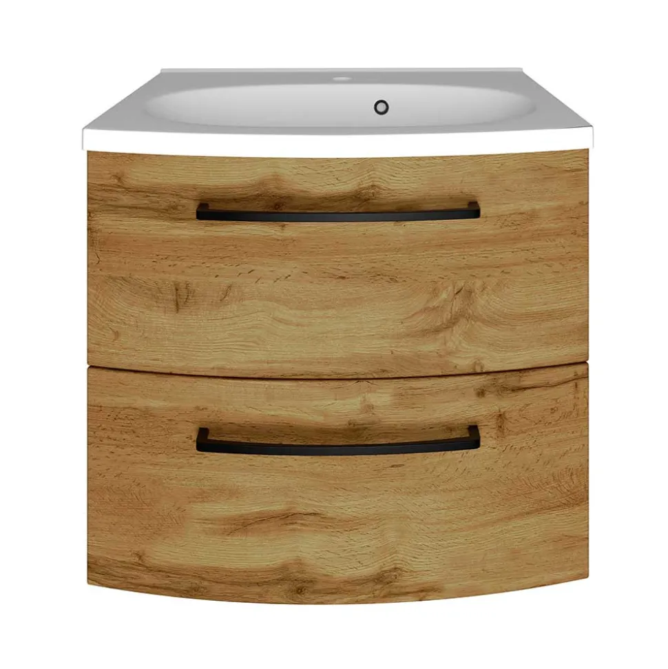 60x54x45 Waschtischkonsole in Wildeiche Optik - Arazony