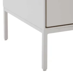 195x55x40 Weißes Lowboard modern - Dresconio