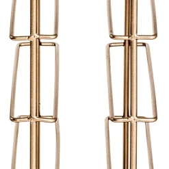 30x46x24 Weinregal aus Stahl in Gold - Loukan