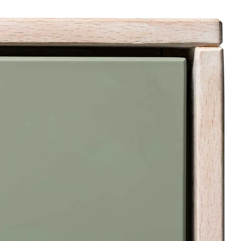 160x90x45 Wohnraum Schrank zweifarbig - Ajevos