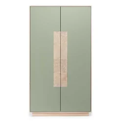 90x120x45 Wohnzimmer Highboard in Grau & Buche - Ajevos
