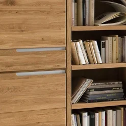 114x134x41 Wohnzimmer Schrank mit Regal Teil - Croconia