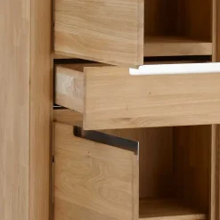 114x134x41 Wohnzimmer Schrank mit Regal Teil - Croconia