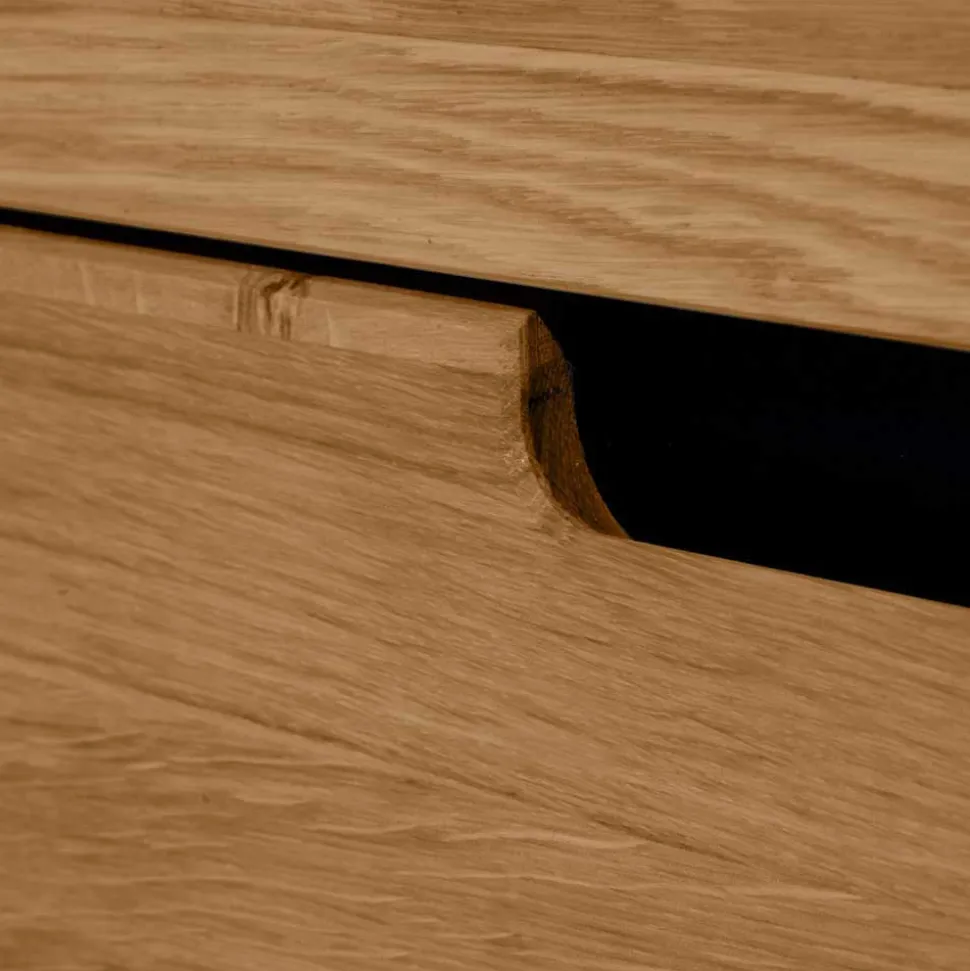 162x148x42 Wohnzimmer Schrank mit Glas Einsätzen - Sennya I