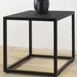 40x40x40 Wohnzimmer Tisch in Schwarz - Vanilla