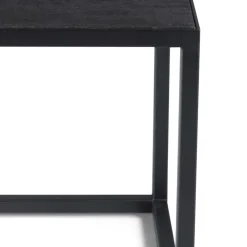 40x40x40 Wohnzimmer Tisch in Schwarz - Vanilla