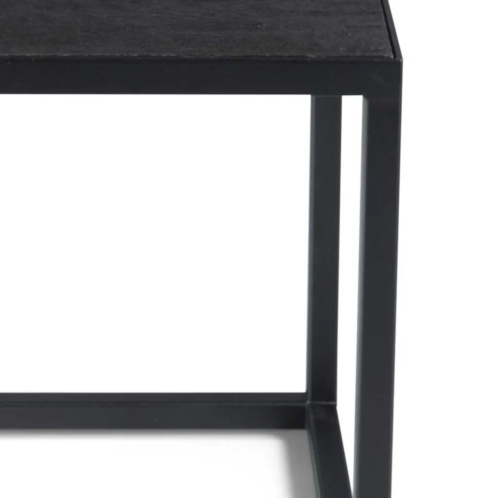 40x40x40 Wohnzimmer Tisch in Schwarz - Vanilla