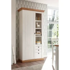 102x204x44 Wohnzimmerschrank zweifarbig - Diatara