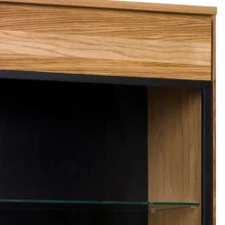 63x197x42 Wohnzimmervitrine 2-türig - Sennya