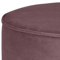 60x36x60 Zylinderförmiger Hocker aus Samt - Jowella