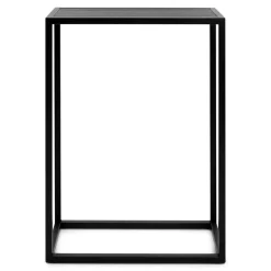 66x90x30cm Konsolentisch in Schwarz - Etienne