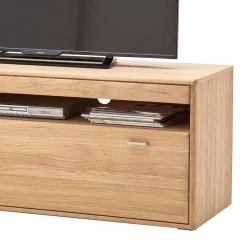Zeitloses TV Element in Eiche Bianco - Vernella