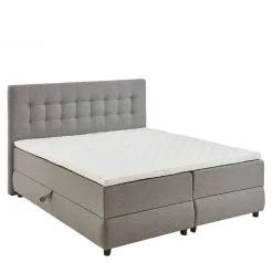 7-Zonen-TTF-Polsterbett mit Topper und Stauraum - Medan
