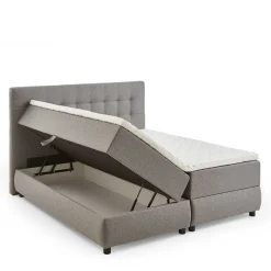 7-Zonen-TTF-Polsterbett mit Topper und Stauraum - Medan