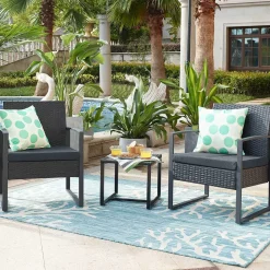 Zwei Gartensessel & Beistelltisch - Laki (dreiteilig)