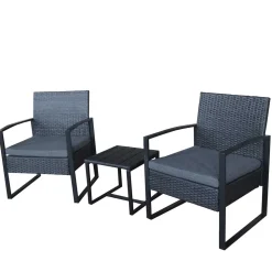 Zwei Gartensessel & Beistelltisch - Laki (dreiteilig)