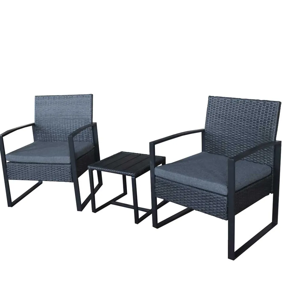 Zwei Gartensessel & Beistelltisch - Laki (dreiteilig)