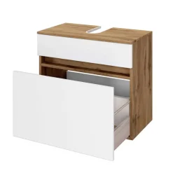 Zweifarbige Badmöbel Zusammenstellung - Maklesa (vierteilig)