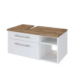 Zweifarbiger Unterschrank für Waschbecken - Enwicos