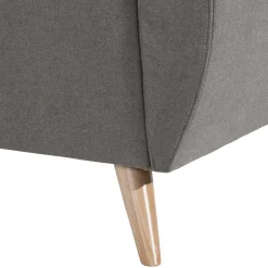 Zweisitzer Sofa in Grau Microfaser - Durencas